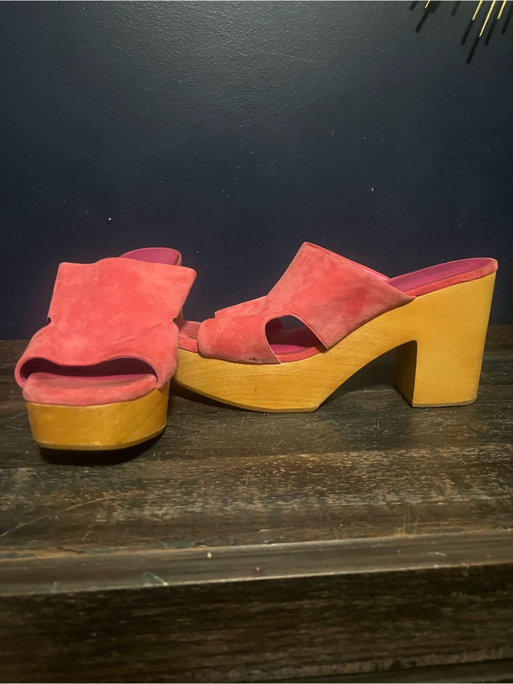Charlotte Stone platform sandals